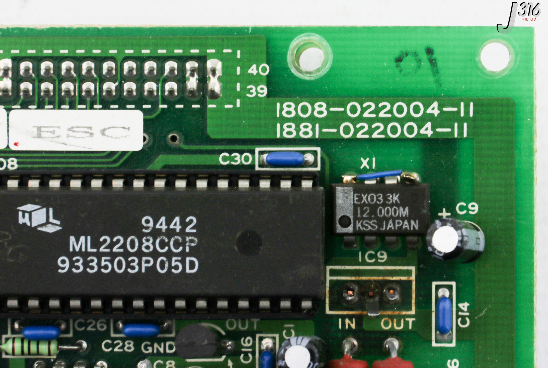 AN様 リクエスト 33004 TOKYO ELECTRON PCB ASSY, EPD MONITOR KE-1,1808-022004-11